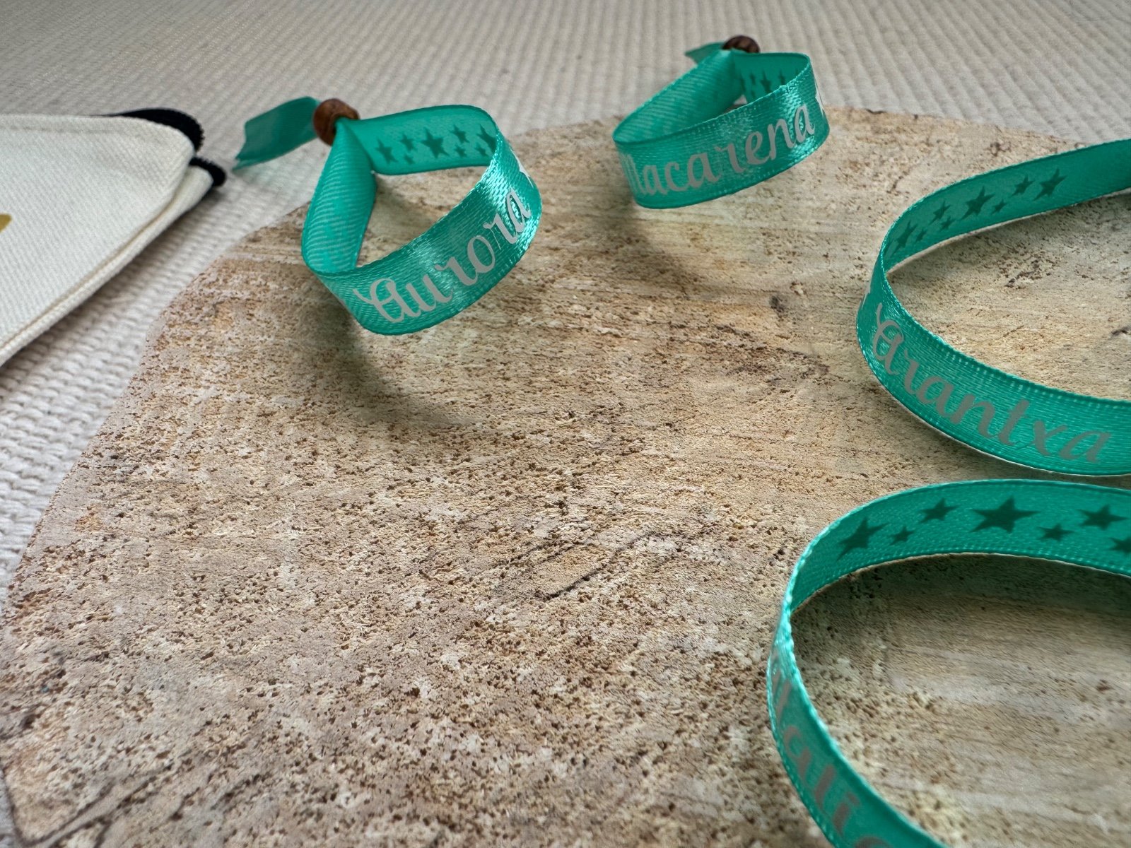 Pulsera tela personalizada